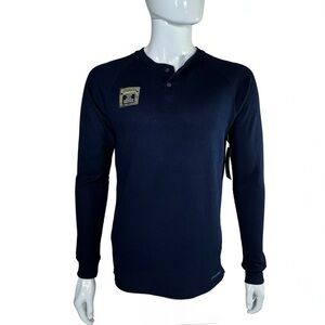 Realtree Men’s Long Sleeve UPF 30 Wrinkle Resistant Quick Dry Henley Shirt